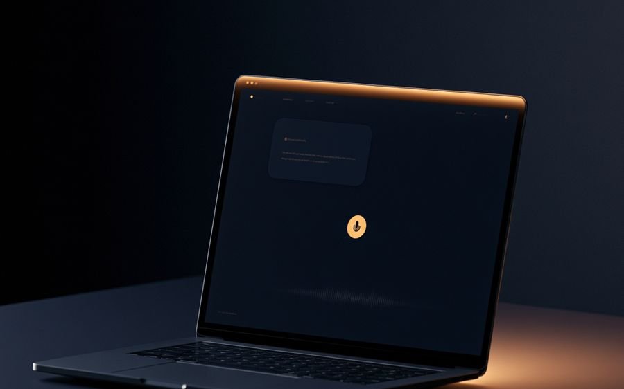 The Comeback Drill: a question, a gold record button, and a live waveform.
